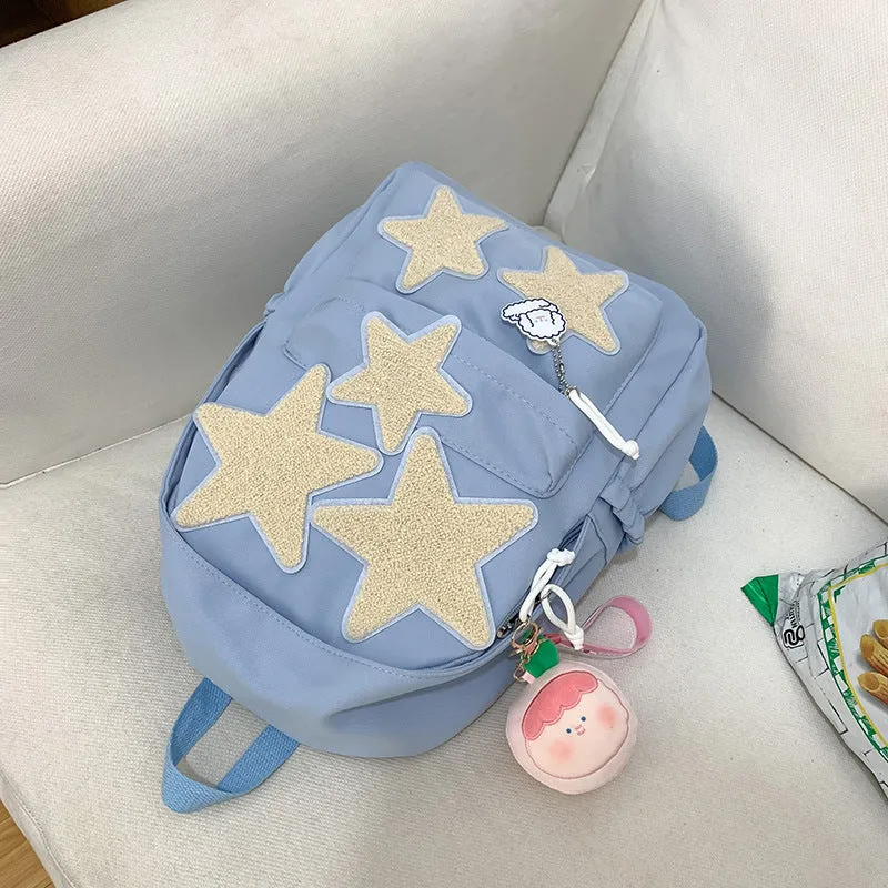 Stern-verzierte lässige Rucksack