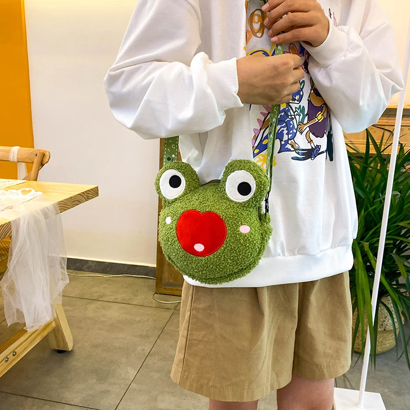 Weiches Plüsch-Froschspielzeug