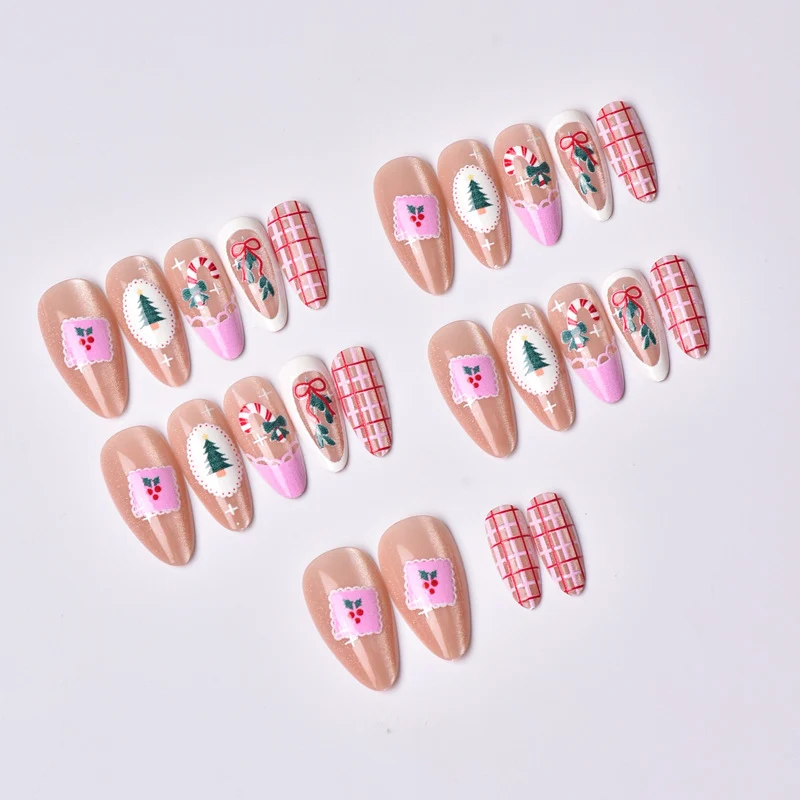 Festliches Gourmet Feiertags-Nagelkunst