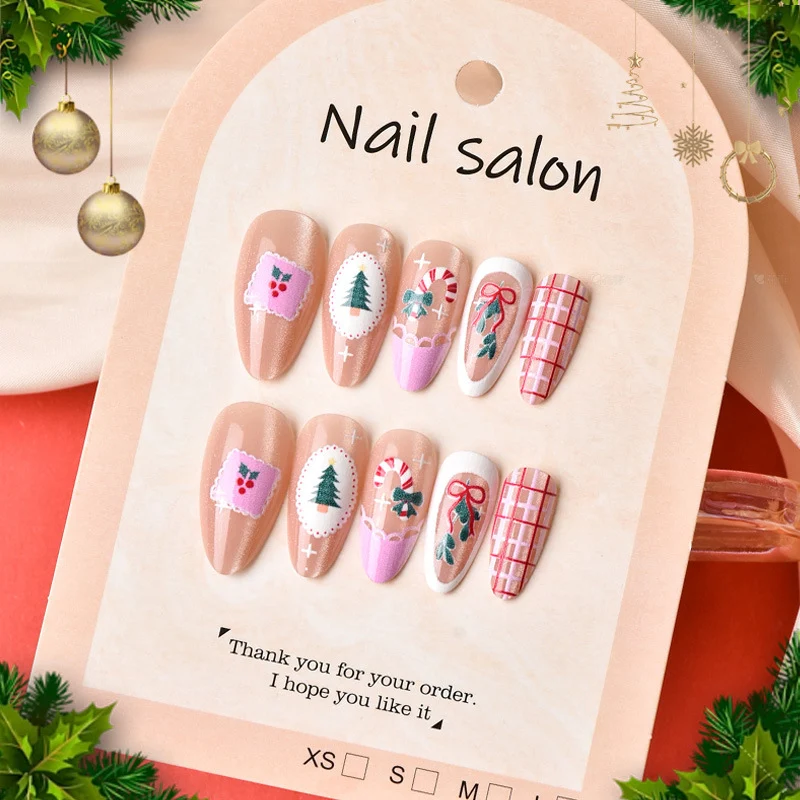 Festliches Gourmet Feiertags-Nagelkunst