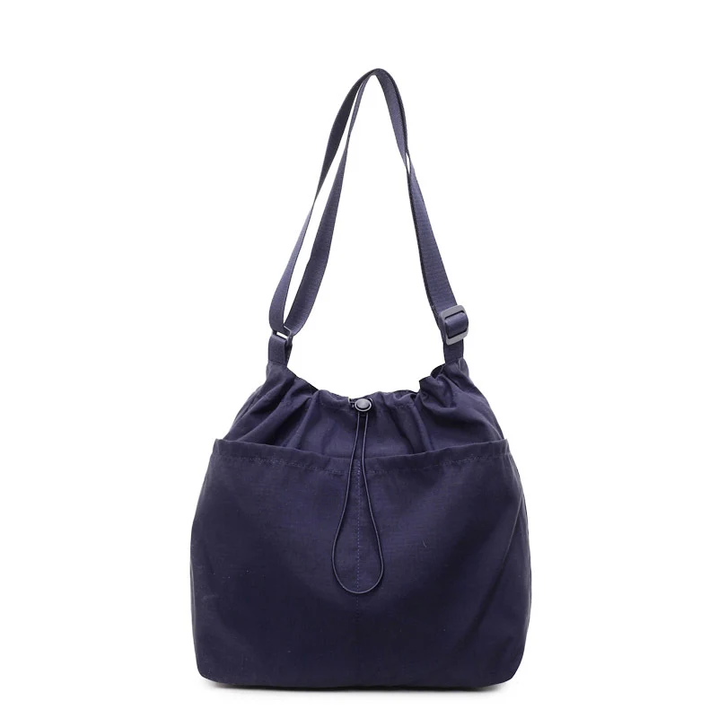 Kordelzugverschluss Utility Schultertasche
