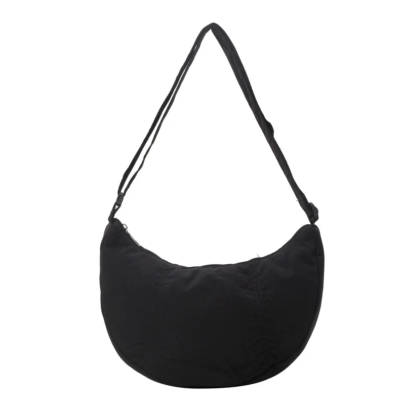 Weiches Stoff Hobo Schultertasche