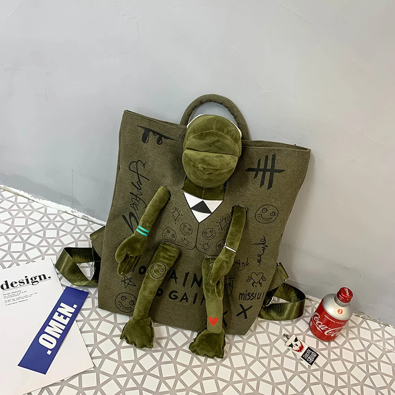 Plüsch Charakter Rucksack