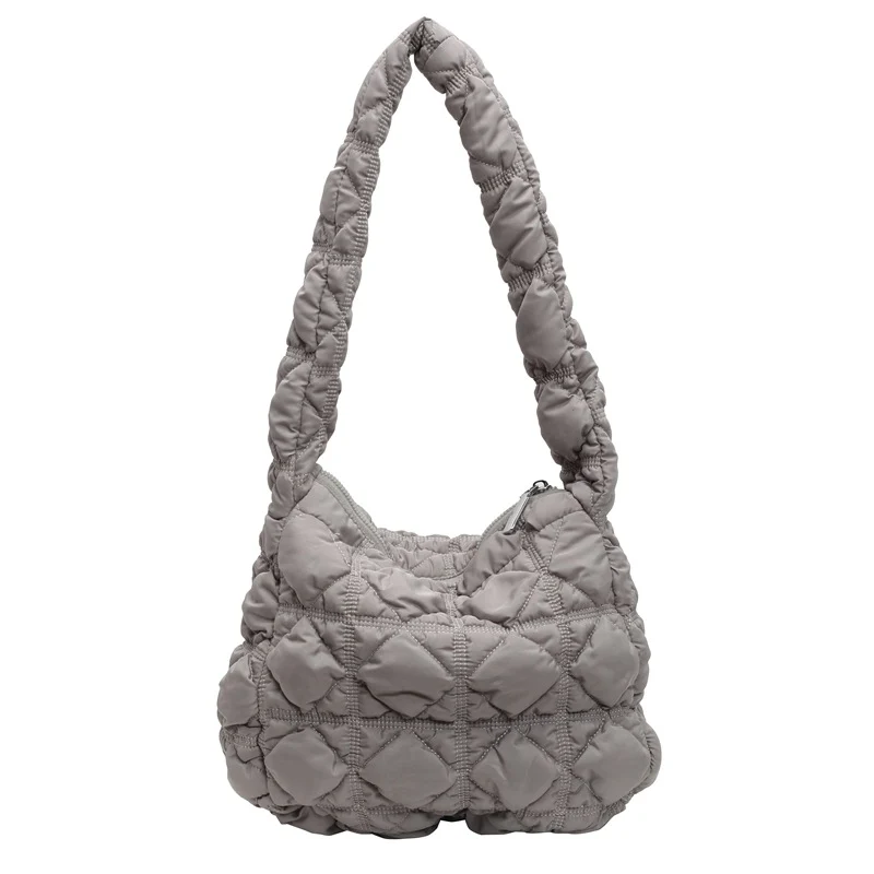 Gepolsterte Schlappen-Handtasche