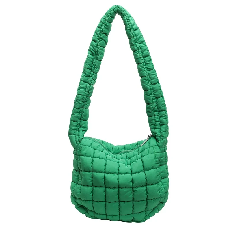 Gepolsterte Puffy Umhängetasche