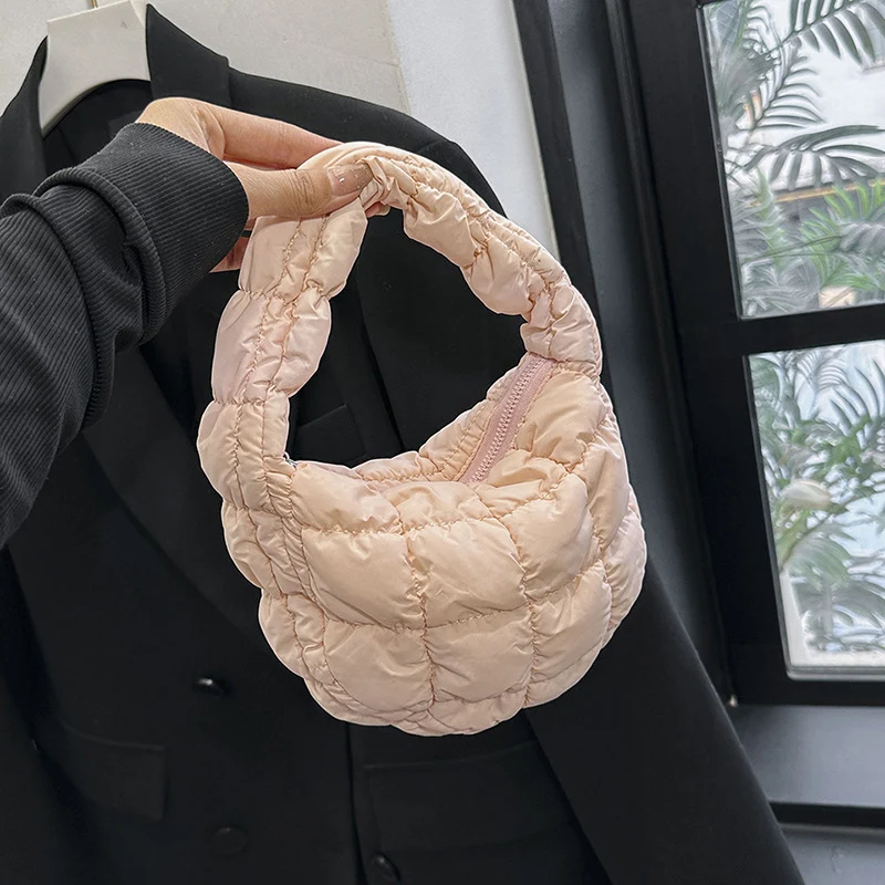 Gepolsterte Puffer-Handtasche