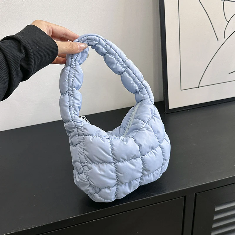 Gepolsterte Puffer-Handtasche