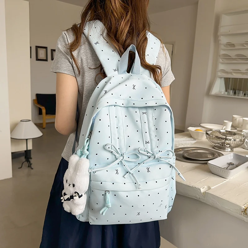 Spaßige gepunktete Muster-Rucksack