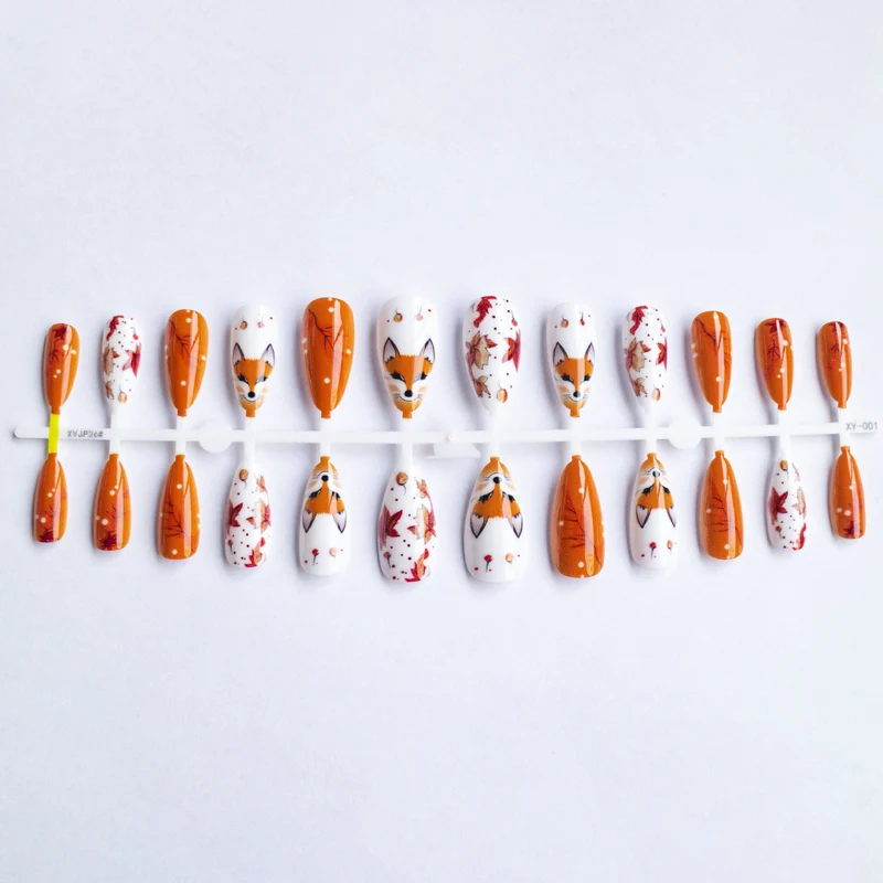 Fuchs-Themen Künstlerische Nagelkunst