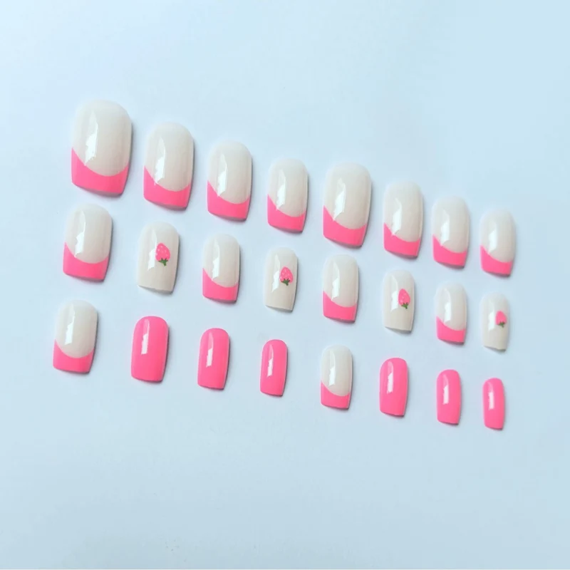 Stylische Acryl-Nagelkunst