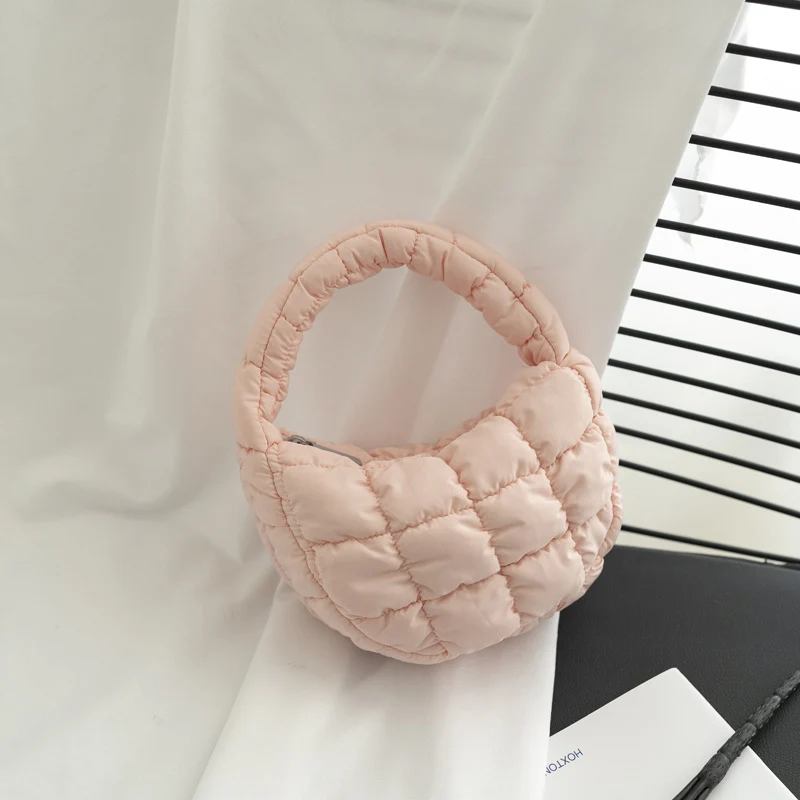 Gepolsterte Mini Schultertasche