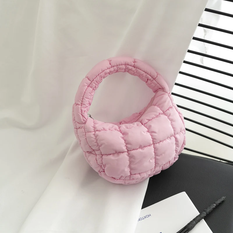 Gepolsterte Mini Schultertasche