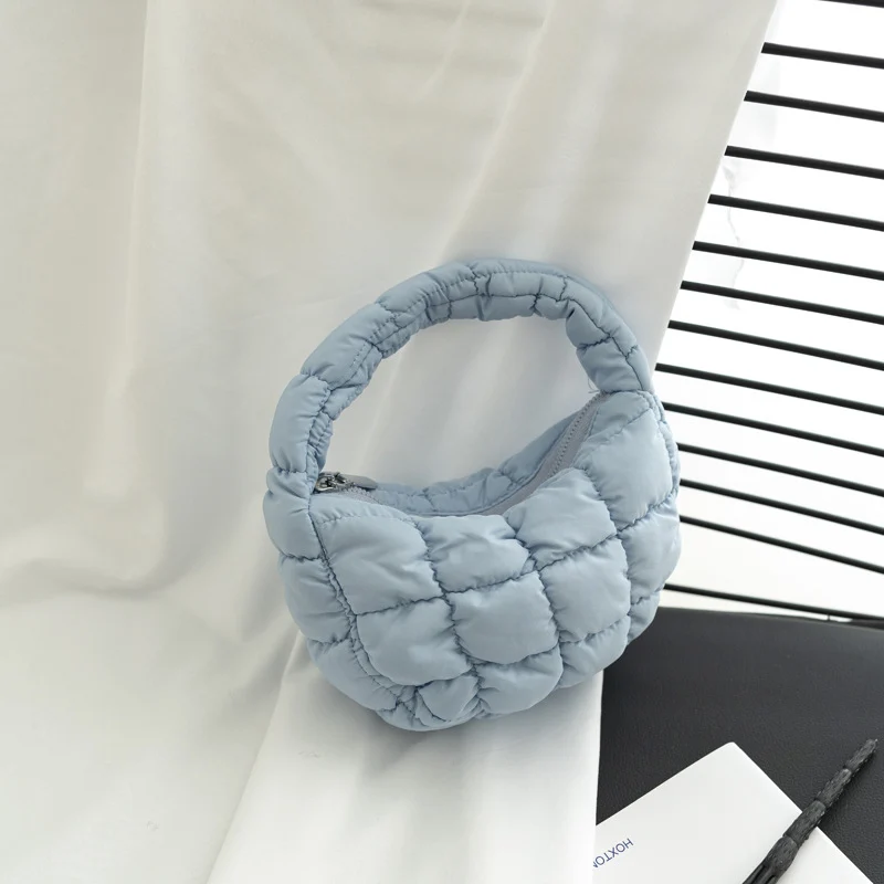 Gepolsterte Mini Schultertasche