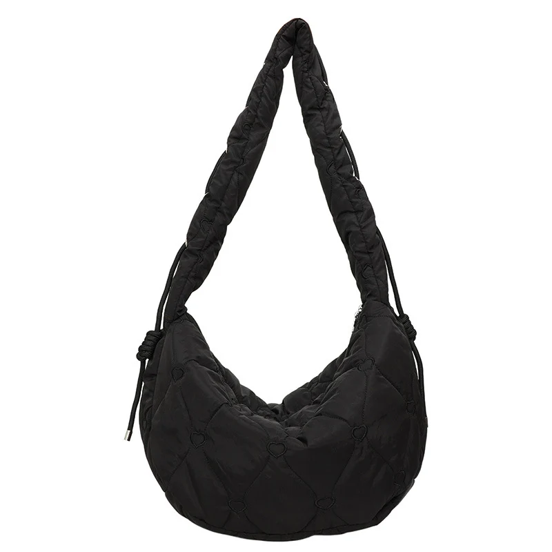 Gep quiltete Herzmuster Handtasche