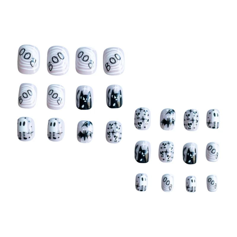 Verspielt Halloween Nagelkunstset