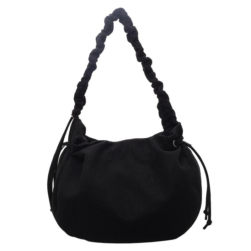 Texturierte Schlapp-Handtasche