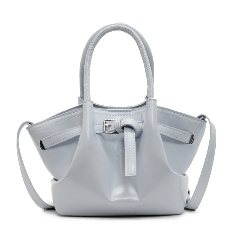 Strukturierte Mini-Handtasche