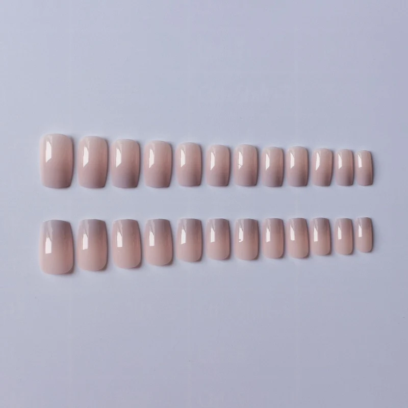 Elegante Ombre-Gel-Nailart