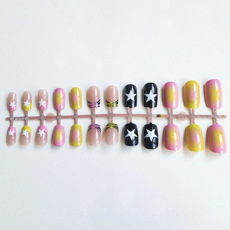 Stern-Prägung Nagel Kunst Set