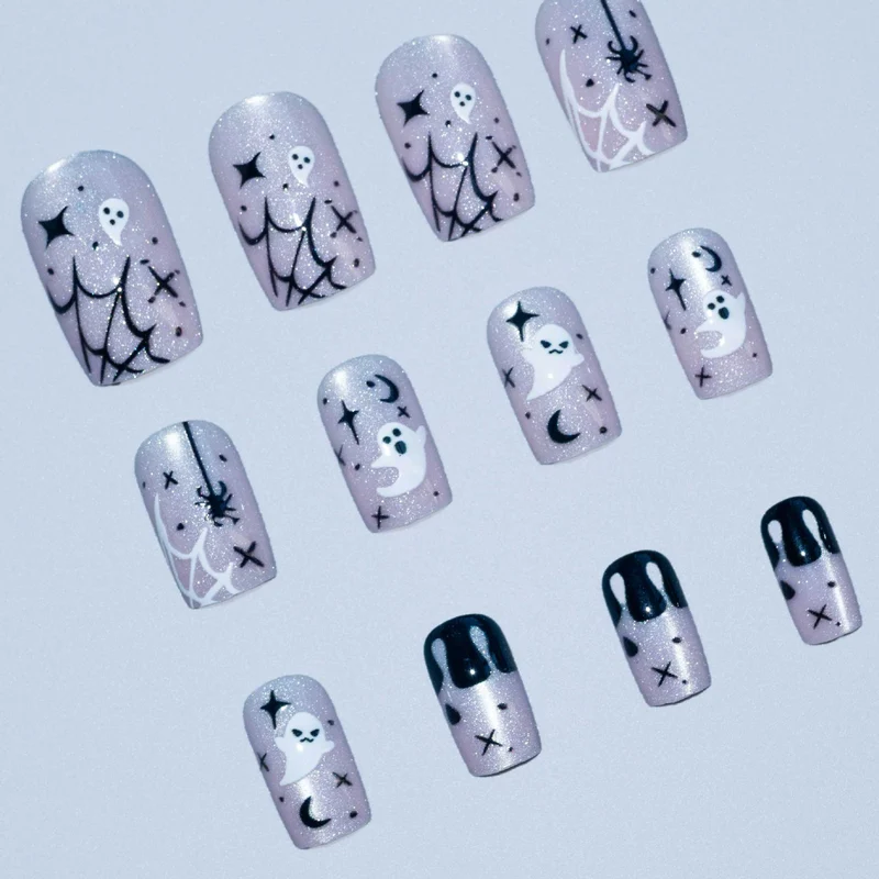 Halloween-ThemenNagelkunstset 1790958263