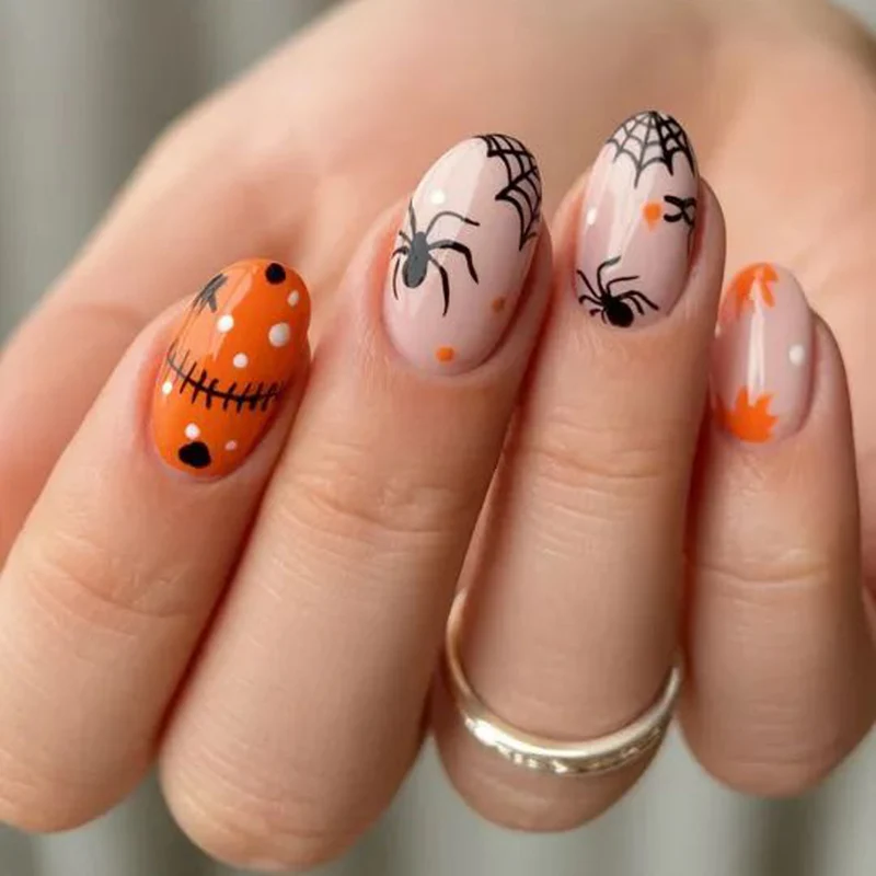 Halloween-Themen Nagelkunst-Set