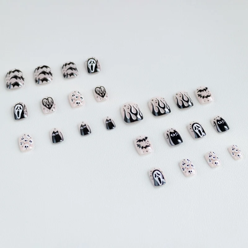 Halloween-Themen Nail Art Kit 1790958101