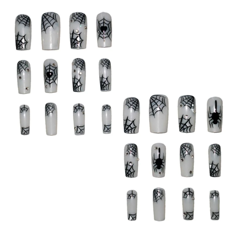 Halloween-Themen Nagelkunst Design Kit
