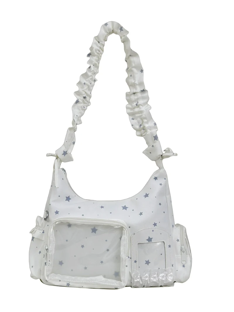 Sternenmuster Schultertasche
