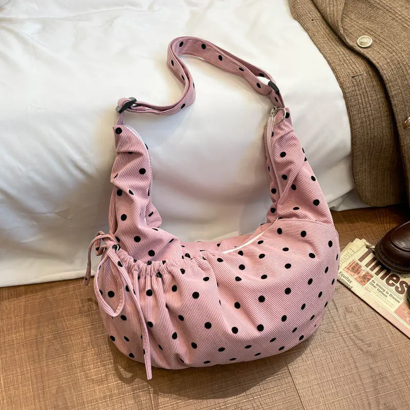 Punkte Schultertasche