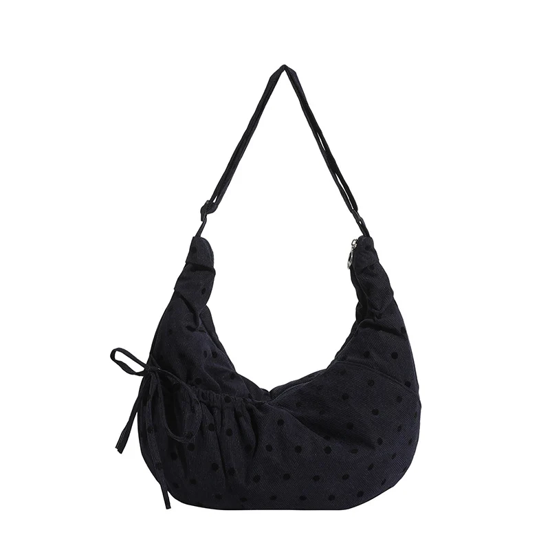 Punkte Schultertasche