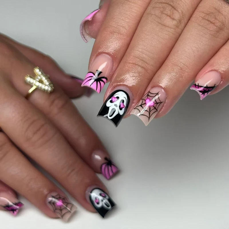 Halloween-Themen Dekorative Nagelkunst Set 1790958180