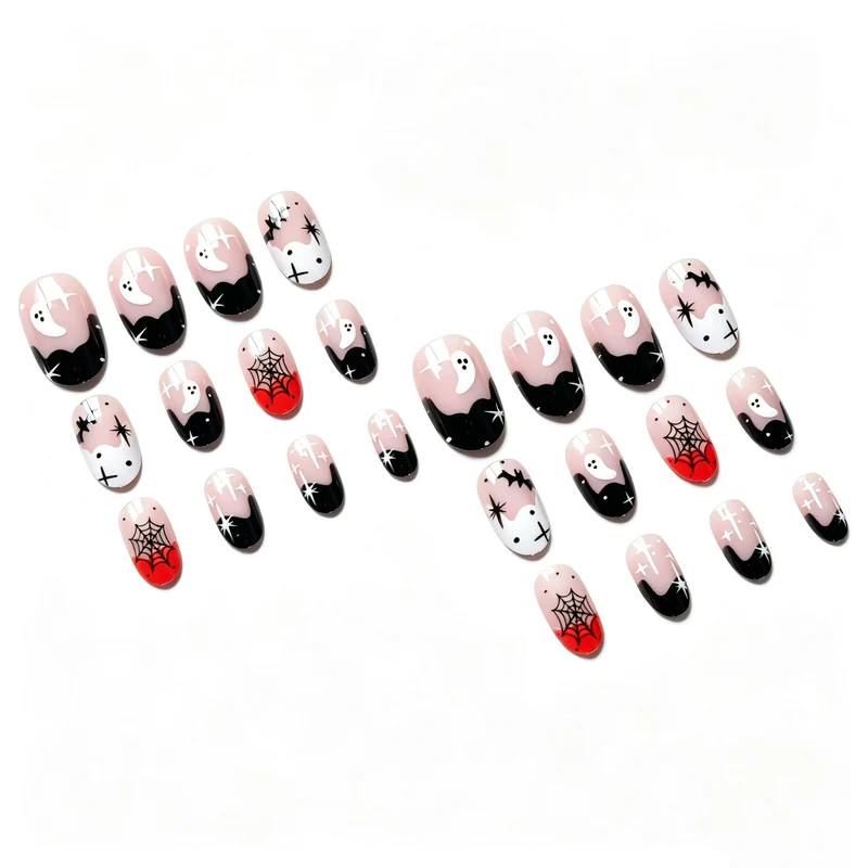 Halloween-Themen Künstlerisches Nageldesign-Set