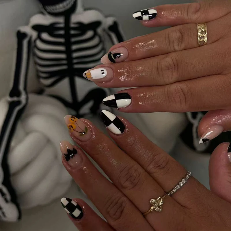 Halloween-Themen Künstlerisches Nagelkunstset