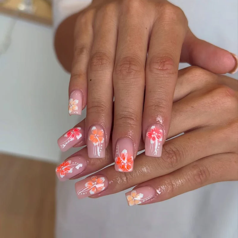 Floral Acryl-Nagelkunst-Design-Set 1790958182