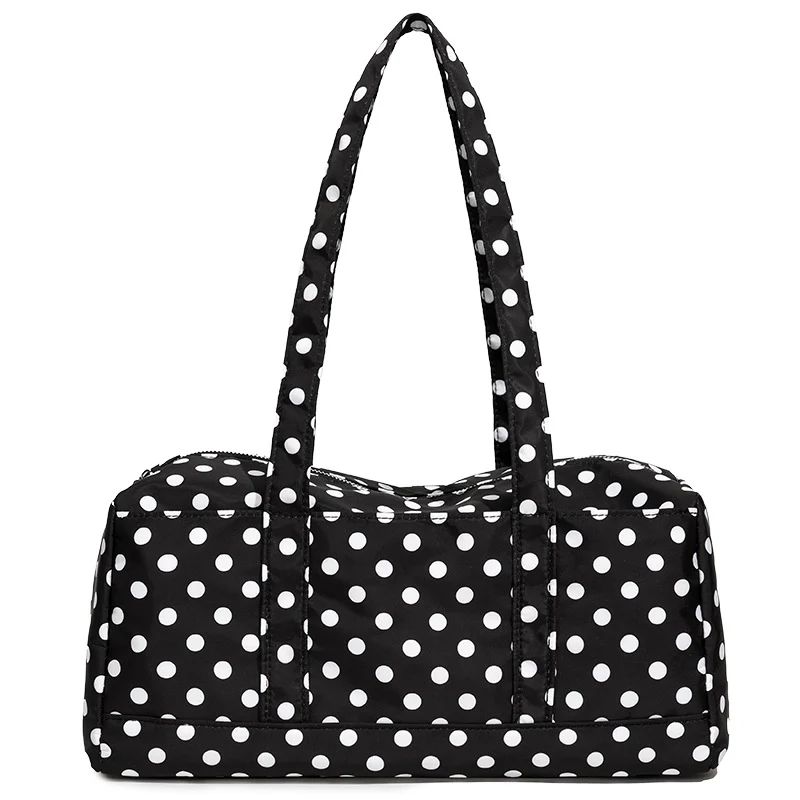 Funktionale gepunktete Wochenendreisetasche