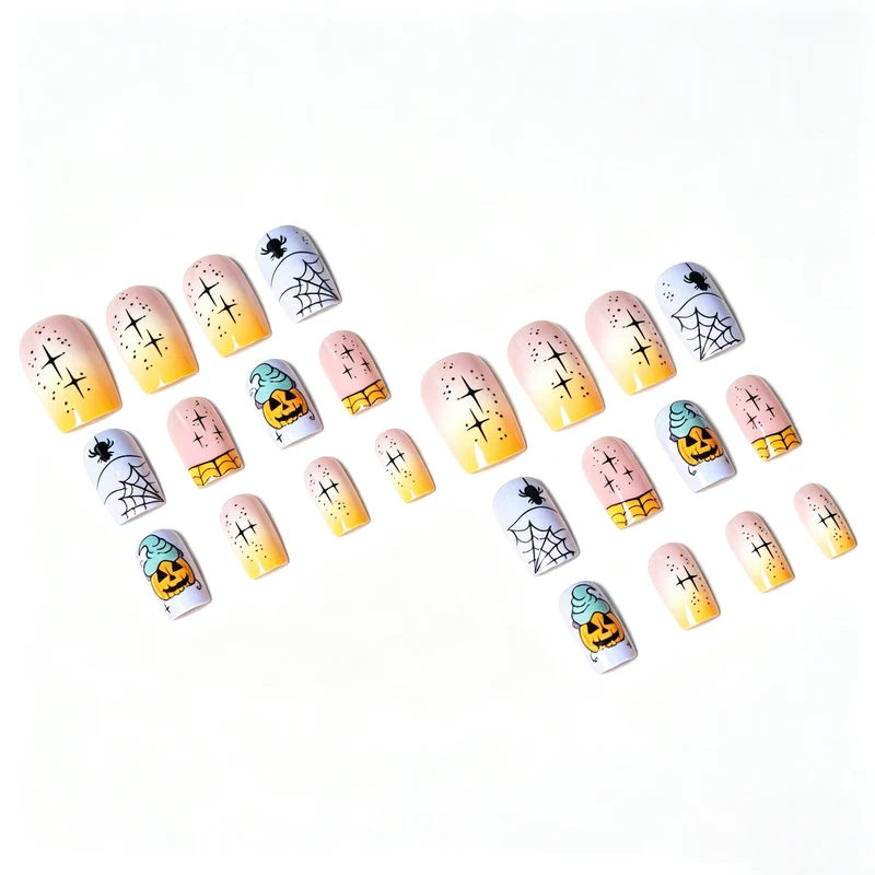 Halloween-Themed Künstlerischer Nagelkunst Kit