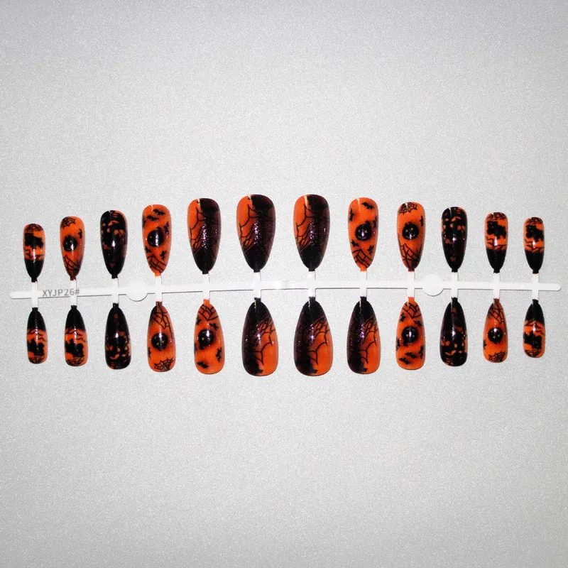 Halloween-inspirierte künstlerische Nagelkunst-Kit