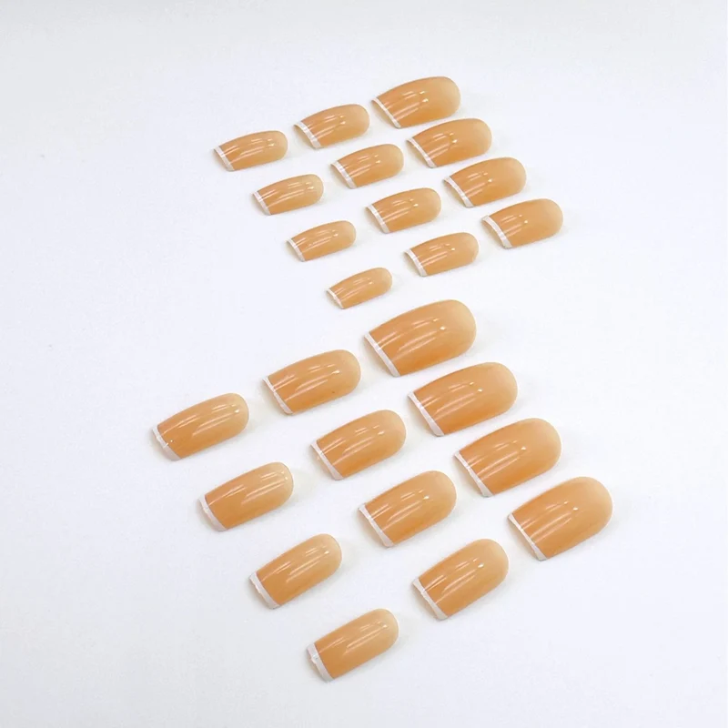 Elegantes French Tip Nagelset