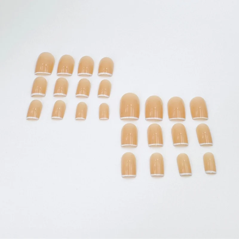 Elegantes French Tip Nagelset