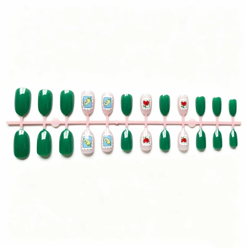 Verspielt Stamp-Inspirierte Nagelkunst Set