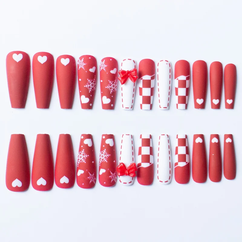 Festliches Winter-Themen Nagelkunstset