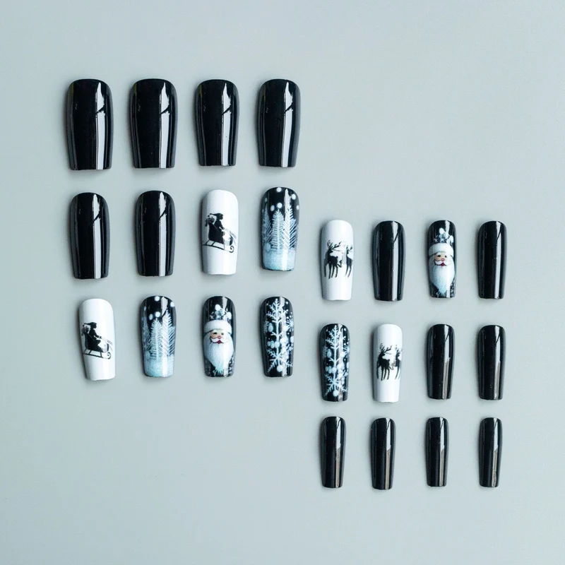 Festliches Winter-Nagelkunst-Design-Kit