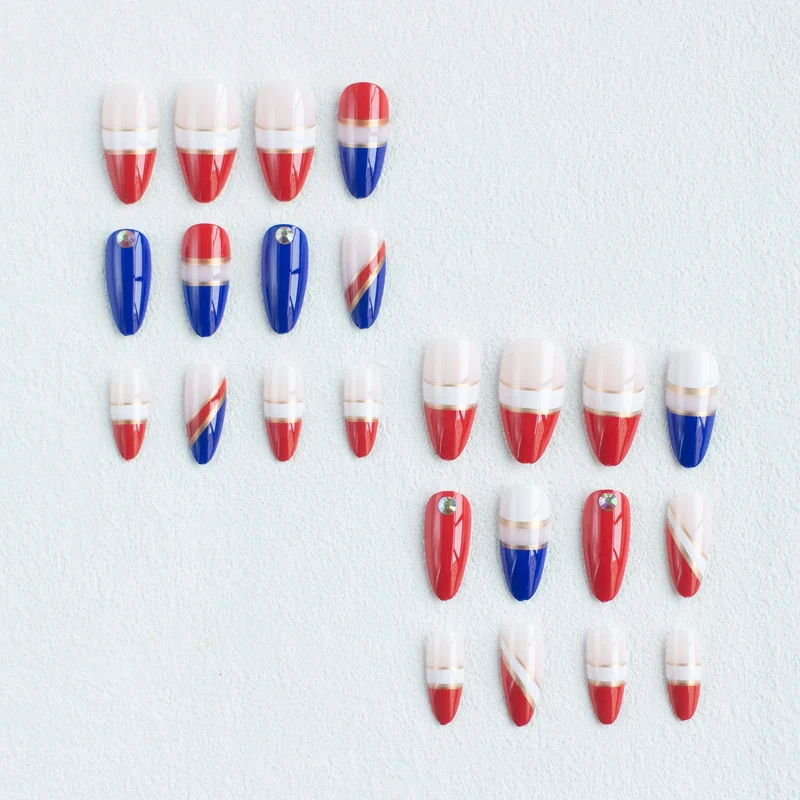Glamouröses Stiletto Nagelkunstset