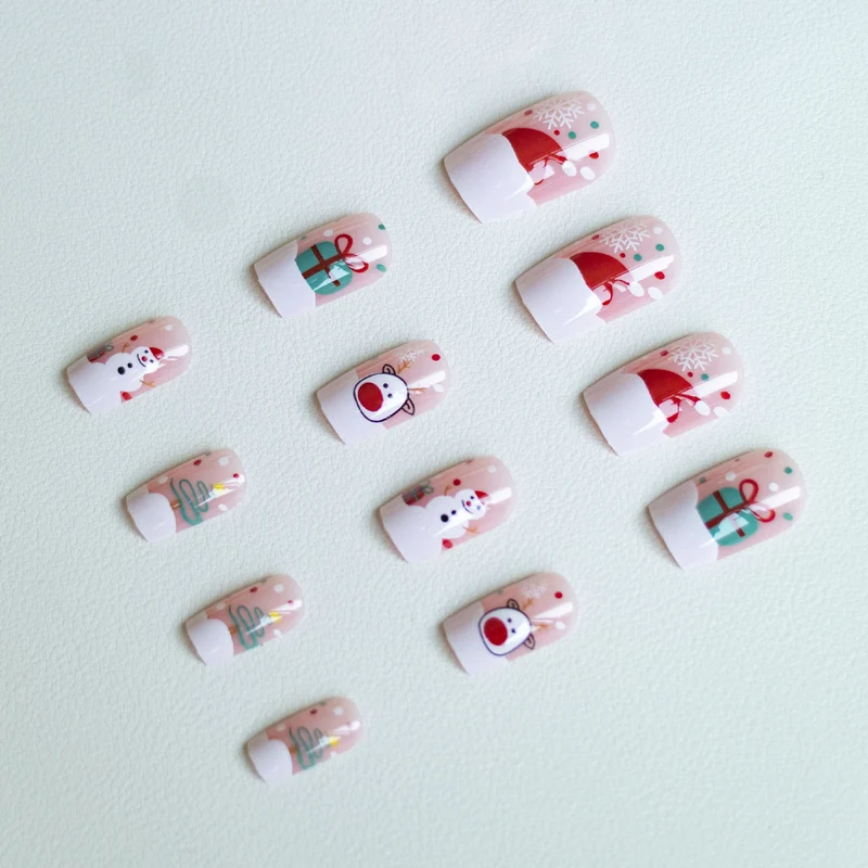 Festliches Feiertags-Nagelkunst-Set