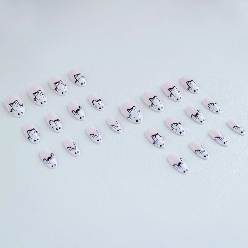 Geister-Themen Nagelkunst Set