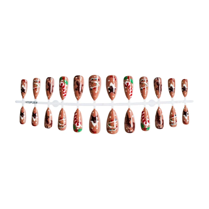 Festliches Lebkuchen Nagelkunst Set 1790958181