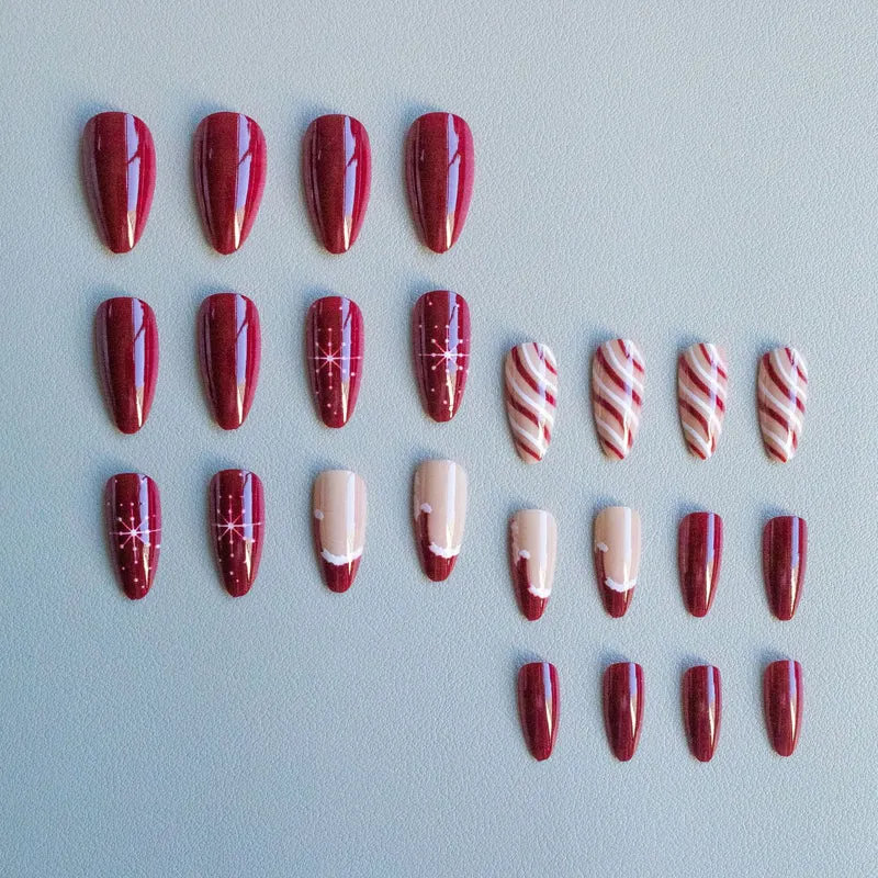 Festliches Acryl-Nagelkunst-Set