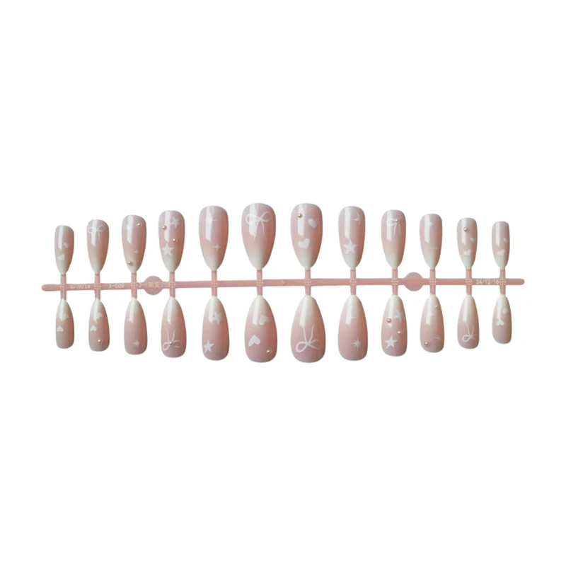 Elegantes Stiletto-Nagelkunst-Set