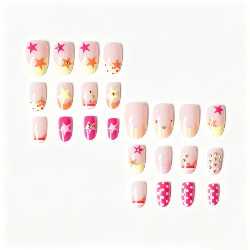Dekoratives Nagelkunstdesign
