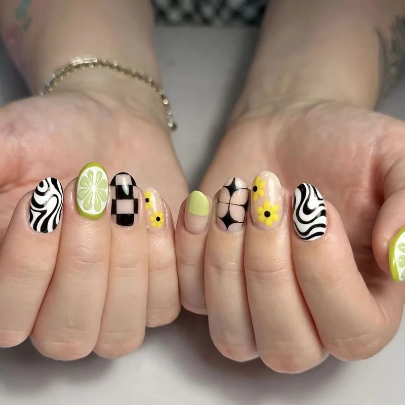 Künstlerisches Nageldekorationsset